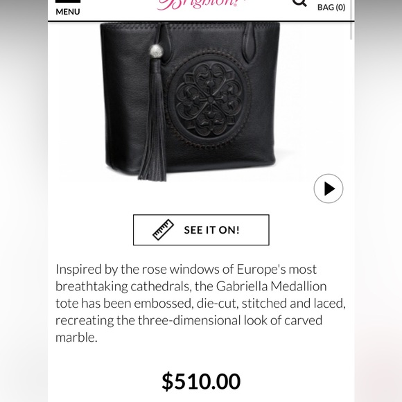 Brighton Gabriella Large Tote Handbag - Picture 12 of 13